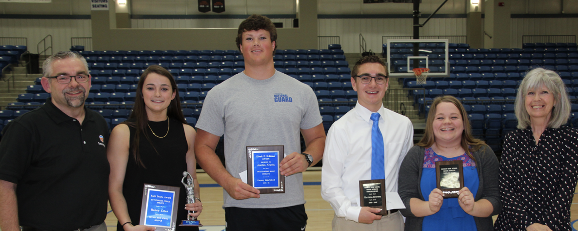 Conway Corp presents Wampus Cats scholarships