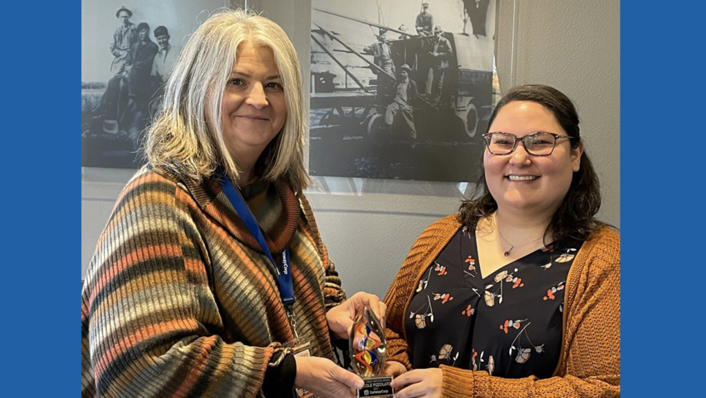 Pizzolato earns Customer Service Award