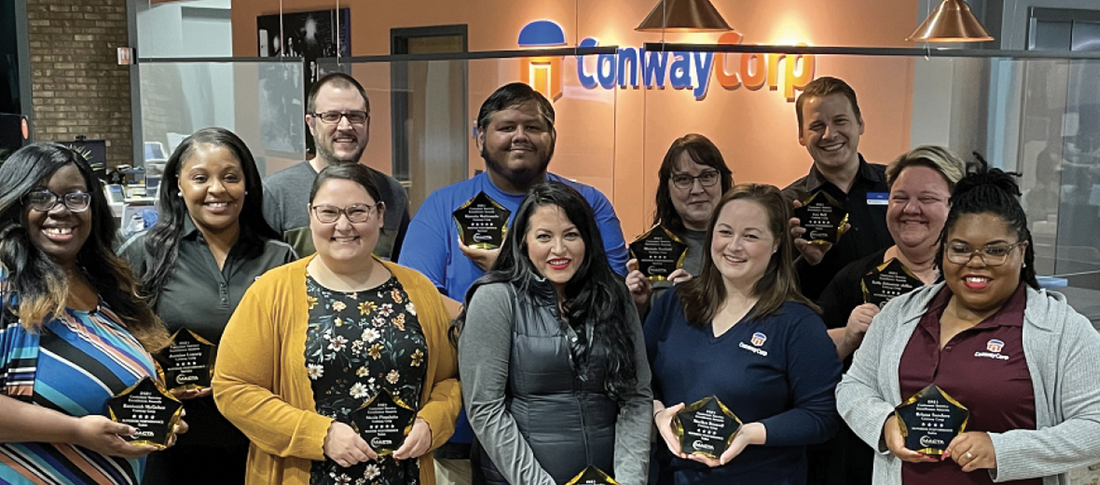 Conway Corp Customer Service Professionals Recognized