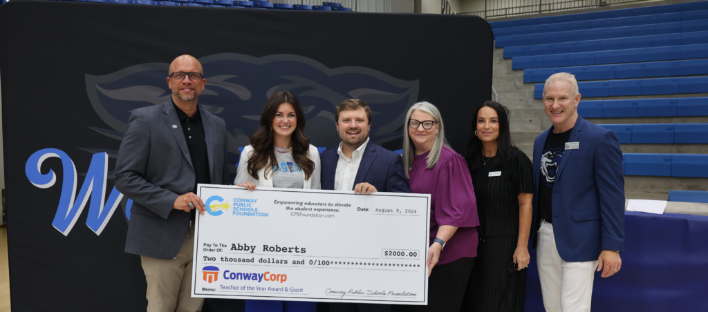 Abby Roberts Named 2024 Conway Corp Teacher of the Year