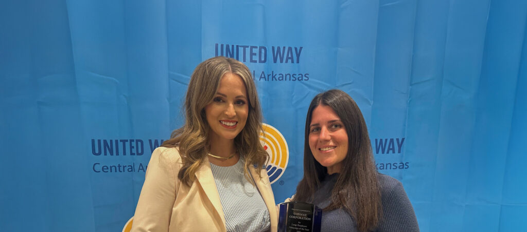 Conway Corp Honored by United Way of Central Arkansas for Employee Contributions