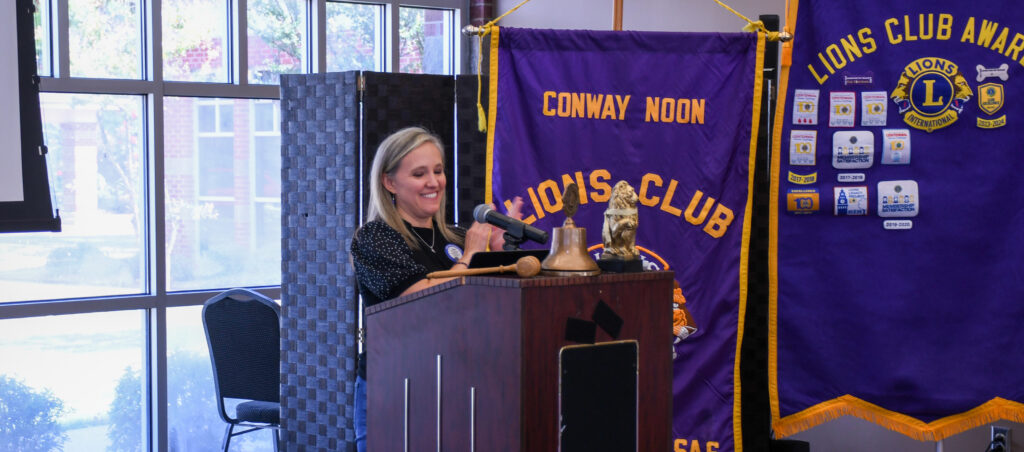 Leading Through Service: Laura Frizzell Named Conway Noon Lions President